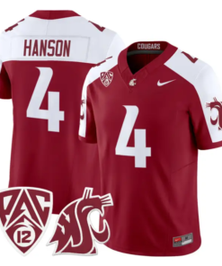 Jason Hanson Jersey #4 Washington State Cougars 2026 Vapor Stitched 8 Jason Hanson Jersey #4 Washington State Cougars 2026 Vapor Stitched by My Store NCAA Football Jerseys