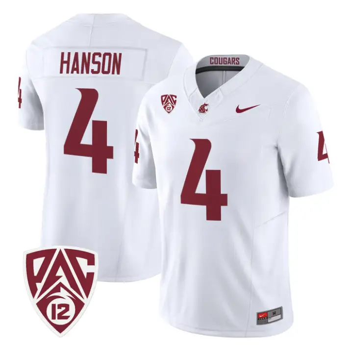 Jason Hanson Jersey #4 Washington State Cougars 2026 Vapor Stitched 5 Jason Hanson Jersey #4 Washington State Cougars 2026 Vapor Stitched by My Store NCAA Football Jerseys