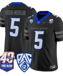 Jayden Virgin-Morgan Jersey #5 Boise State Broncos 2026 All Stitched by My Store NCAA Football Jerseys