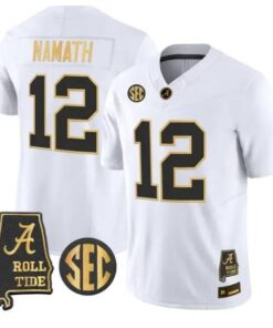 Keelon Russell #12 Alabama Crimson Tide Jersey 2026 Alabama Stitched by My Store NCAA Football Jerseys