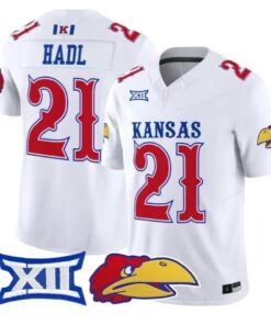 John Hadl Jersey #21 Kansas Jayhawks 2026 Vapor Limited All Stitched by My Store NCAA Football Jerseys