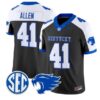 Josh Allen #41 Kentucky Wildcats Jersey 2026 Vapor Limited Stitched by My Store NCAA Football Jerseys