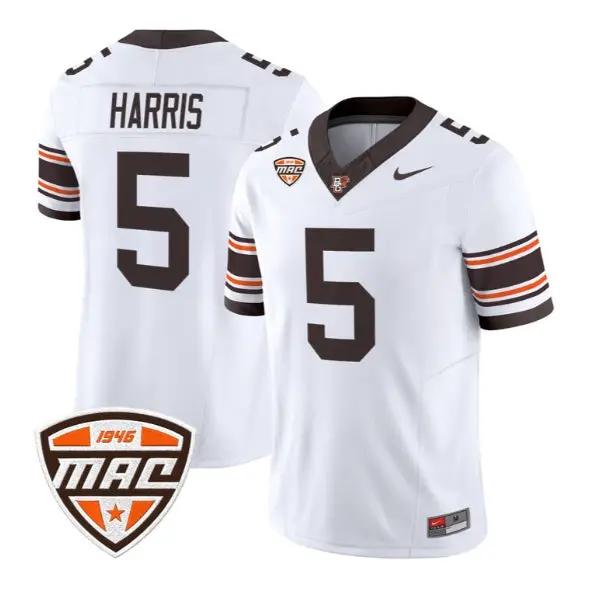 Josh Harris #5 Bowling Green Falcons Jersey 2026 Vapor All Stitched 5 Josh Harris #5 Bowling Green Falcons Jersey 2026 Vapor All Stitched by My Store NCAA Football Jerseys