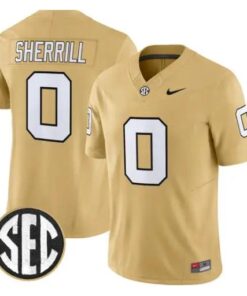 Junior Sherrill Jersey #0 Vanderbilt Commodores 2026 Vapor All Stitched by My Store NCAA Football Jerseys