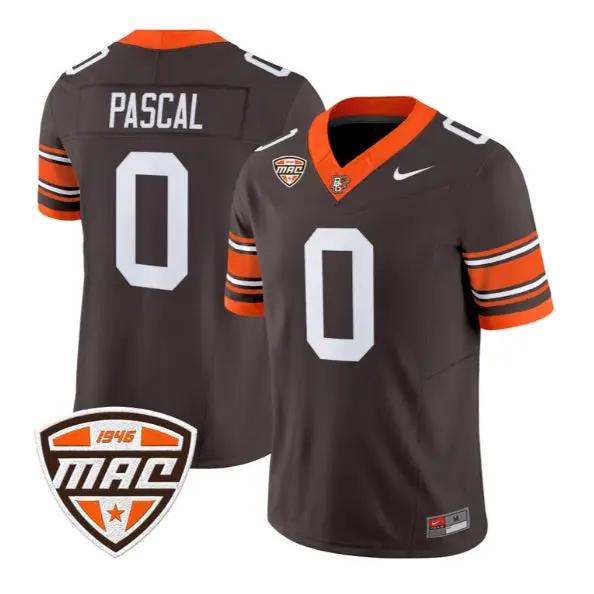 Kal-El Pascal #0 Bowling Green Falcons Jersey 2026 Limited Stitched 2 Kal-El Pascal #0 Bowling Green Falcons Jersey 2026 Limited Stitched by My Store NCAA Football Jerseys