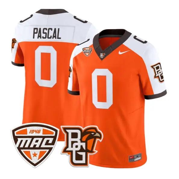 Kal-El Pascal #0 Bowling Green Falcons Jersey 2026 Limited Stitched 3 Kal-El Pascal #0 Bowling Green Falcons Jersey 2026 Limited Stitched by My Store NCAA Football Jerseys