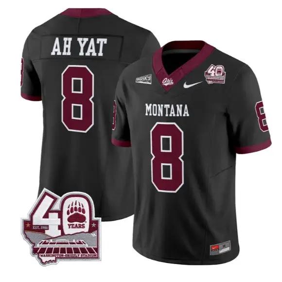 Keali'i Ah Yat Jersey #8 Montana Grizzlies 2026 Limited All Stitched 2 Keali'i Ah Yat Jersey #8 Montana Grizzlies 2026 Limited All Stitched by My Store NCAA Football Jerseys