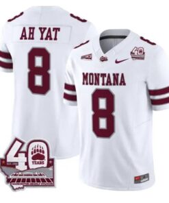 Keali'i Ah Yat Jersey #8 Montana Grizzlies 2026 Limited All Stitched 10 Keali'i Ah Yat Jersey #8 Montana Grizzlies 2026 Limited All Stitched by My Store NCAA Football Jerseys