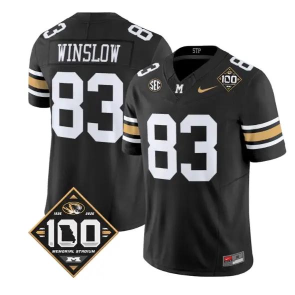 Kellen Winslow Jersey #83 Missouri Tigers 100th Anniversary 2026 Vapor Stitched 1 Kellen Winslow Jersey #83 Missouri Tigers 100th Anniversary 2026 Vapor Stitched by My Store NCAA Football Jerseys