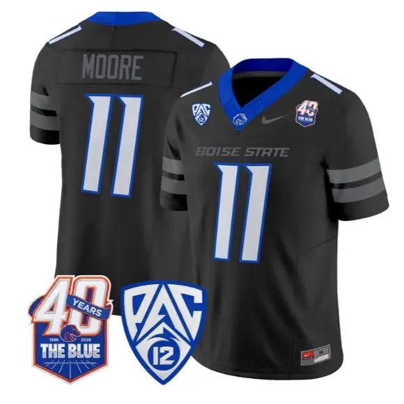 Kellen Moore Jersey #11 Boise State Broncos 2026 Limited Stitched by My Store NCAA Football Jerseys