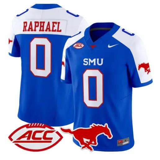 Kendrick Raphael Jersey #0 SMU Mustangs 2026 Vapor Limited Stitched 1 Kendrick Raphael Jersey #0 SMU Mustangs 2026 Vapor Limited Stitched by My Store NCAA Football Jerseys