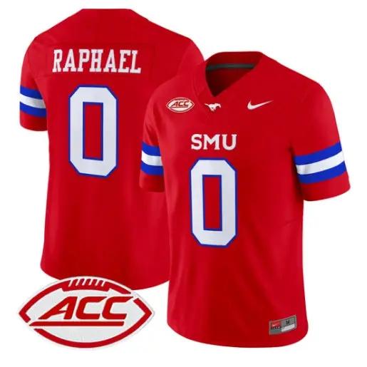 Kendrick Raphael Jersey #0 SMU Mustangs 2026 Vapor Limited Stitched 4 Kendrick Raphael Jersey #0 SMU Mustangs 2026 Vapor Limited Stitched by My Store NCAA Football Jerseys