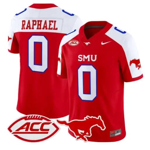 Kendrick Raphael Jersey #0 SMU Mustangs 2026 Vapor Limited Stitched 3 Kendrick Raphael Jersey #0 SMU Mustangs 2026 Vapor Limited Stitched by My Store NCAA Football Jerseys