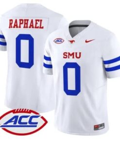 Kendrick Raphael Jersey #0 SMU Mustangs 2026 Vapor Limited Stitched 10 Kendrick Raphael Jersey #0 SMU Mustangs 2026 Vapor Limited Stitched by My Store NCAA Football Jerseys