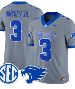 Kenny Minchey #3 Kentucky Wildcats Jersey 2026 Vapor Limited Stitched 9 Kenny Minchey #3 Kentucky Wildcats Jersey 2026 Vapor Limited Stitched by My Store NCAA Football Jerseys