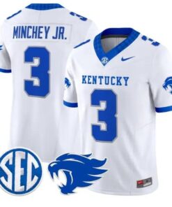 Kenny Minchey #3 Kentucky Wildcats Jersey 2026 Vapor Limited Stitched 12 Kenny Minchey #3 Kentucky Wildcats Jersey 2026 Vapor Limited Stitched by My Store NCAA Football Jerseys