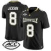 Lamar Jackson Jersey #8 Louisville Cardinals 2026 For The Ville Vapor Stitched by My Store NCAA Football Jerseys