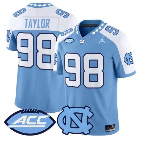 Lawrence Taylor Jersey #98 North Carolina Tar Heels 2026 Stitched 1 Lawrence Taylor Jersey #98 North Carolina Tar Heels 2026 Stitched by My Store NCAA Football Jerseys