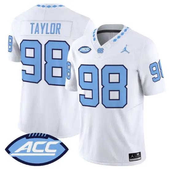 Lawrence Taylor Jersey #98 North Carolina Tar Heels 2026 Stitched 5 Lawrence Taylor Jersey #98 North Carolina Tar Heels 2026 Stitched by My Store NCAA Football Jerseys