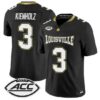 Lincoln Kienholz Jersey #3 Louisville Cardinals 2026 For The Ville All Stitched by My Store NCAA Football Jerseys