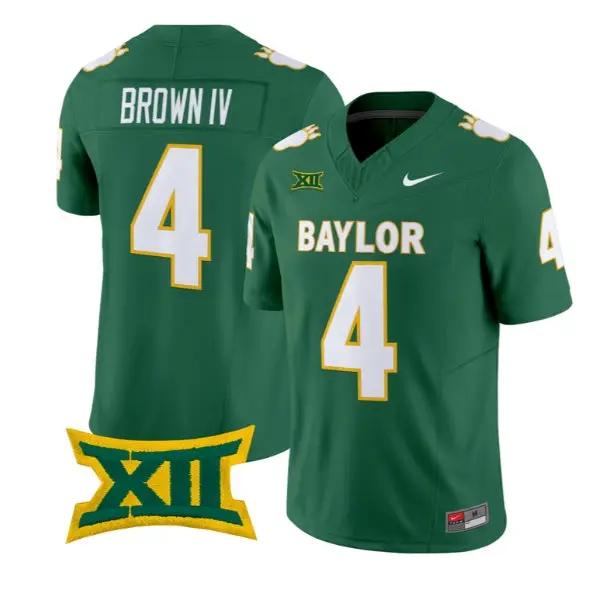 Louis Brown IV Jersey #4 Baylor Bears Throwback 2026 Vapor Limited All Stitched 1 Louis Brown IV Jersey #4 Baylor Bears Throwback 2026 Vapor Limited All Stitched by My Store NCAA Football Jerseys