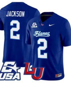 Makai Jackson Jersey #2 Liberty Flames 2026 Vapor Limited Stitched 7 Makai Jackson Jersey #2 Liberty Flames 2026 Vapor Limited Stitched by My Store NCAA Football Jerseys