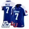 Malik Willis Jersey #7 Liberty Flames 2026 Vapor Limited All Stitched 12 Malik Willis Jersey #7 Liberty Flames 2026 Vapor Limited All Stitched by My Store NCAA Football Jerseys