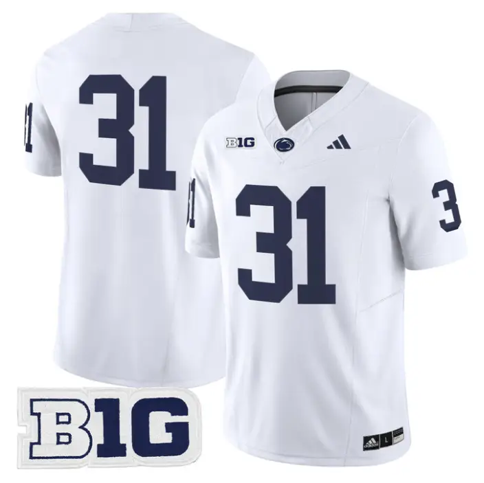 Marcus Neal Jr Jersey #31 Penn State 2026 No Name on Back Limited Stitched by My Store NCAA Football Jerseys