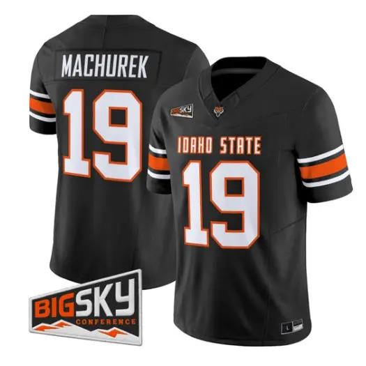 Mike Machurek Jersey #19 Idaho State Bengals 2026 Limited All Stitched by My Store NCAA Football Jerseys