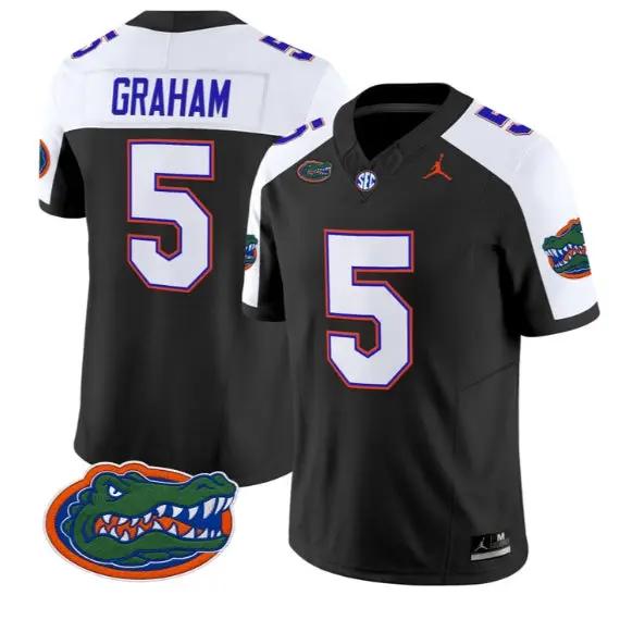 Myles Graham #5 Florida Gators Jersey 2026 Vapor Limited Stitched 2 Myles Graham #5 Florida Gators Jersey 2026 Vapor Limited Stitched by My Store NCAA Football Jerseys