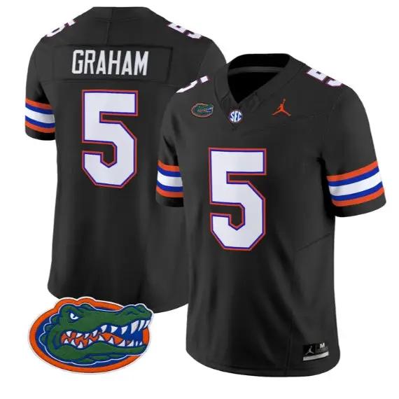 Myles Graham #5 Florida Gators Jersey 2026 Vapor Limited Stitched 1 Myles Graham #5 Florida Gators Jersey 2026 Vapor Limited Stitched by My Store NCAA Football Jerseys