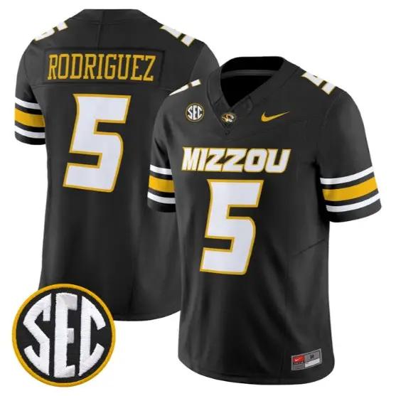 Nicholas Rodriguez #5 Missouri Tigers Jersey 2026 Limited Stitched 1 Nicholas Rodriguez #5 Missouri Tigers Jersey 2026 Limited Stitched by My Store NCAA Football Jerseys