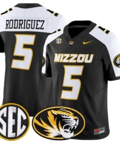 Nicholas Rodriguez #5 Missouri Tigers Jersey 2026 Limited Stitched 7 Nicholas Rodriguez #5 Missouri Tigers Jersey 2026 Limited Stitched by My Store NCAA Football Jerseys
