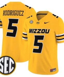Nicholas Rodriguez #5 Missouri Tigers Jersey 2026 Limited Stitched 9 Nicholas Rodriguez #5 Missouri Tigers Jersey 2026 Limited Stitched by My Store NCAA Football Jerseys