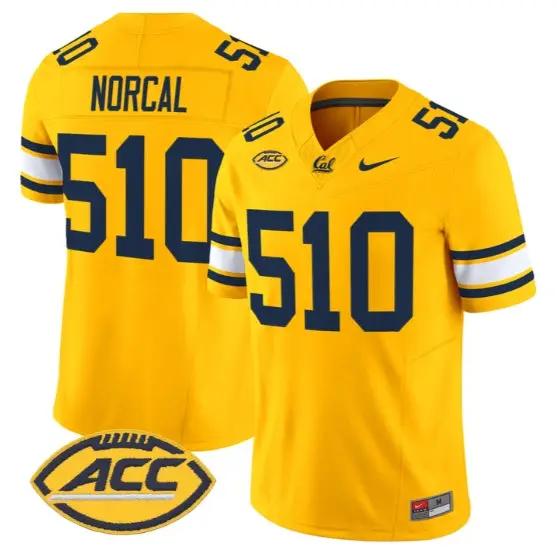 NorCal #510 Golden Bears Jersey 2026 Vapor Limited All Stitched by My Store NCAA Football Jerseys