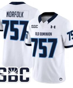 Norfolk Jersey #757 Old Dominion Monarchs 2026 Limited All Stitched by My Store NCAA Football Jerseys