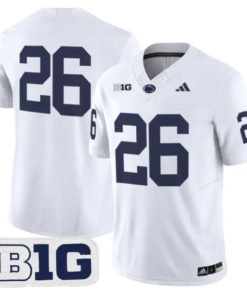 Penn State Jersey #26 Penn State 2026 No Name on Back Limited Stitched by My Store NCAA Football Jerseys