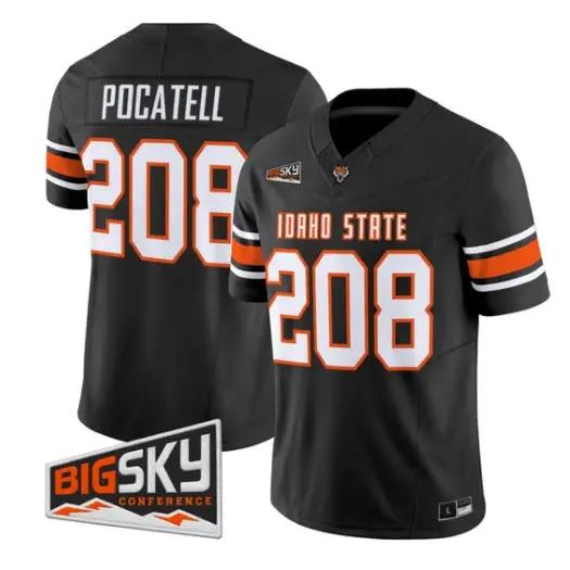 Pocatell Jersey #208 Idaho State Bengals 2026 Limited All Stitched by My Store NCAA Football Jerseys