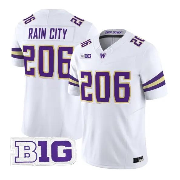 Rain City #206 Washington Huskies Jersey 2026 Limited All Stitched 5 Rain City #206 Washington Huskies Jersey 2026 Limited All Stitched by My Store NCAA Football Jerseys
