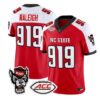 Raleigh Jersey #919 NC State Wolfpack 2026 Vapor Limited All Stitched 8 Raleigh Jersey #919 NC State Wolfpack 2026 Vapor Limited All Stitched by My Store NCAA Football Jerseys