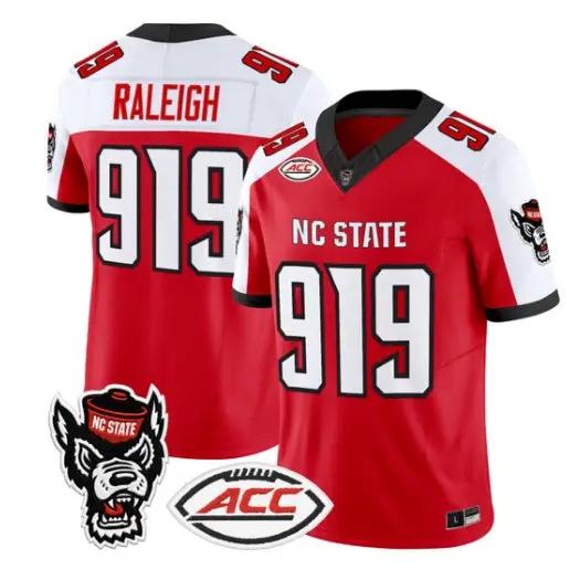 Raleigh Jersey #919 NC State Wolfpack 2026 Vapor Limited All Stitched by My Store NCAA Football Jerseys