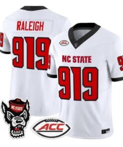 Raleigh Jersey #919 NC State Wolfpack 2026 Vapor Limited All Stitched by My Store NCAA Football Jerseys