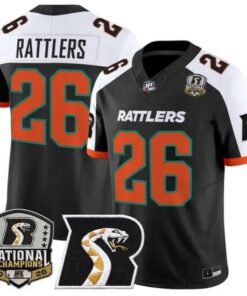 Rattlers Jersey #26 Arizona Rattlers 2026 National Patch All Stitched by My Store NCAA Football Jerseys