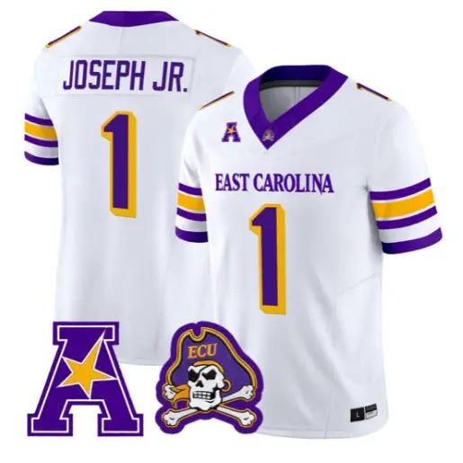 Ray Ray Joseph Jr Jersey #1 East Carolina Pirates 2026 Vapor Limited Stitched 1 Ray Ray Joseph Jr Jersey #1 East Carolina Pirates 2026 Vapor Limited Stitched by My Store NCAA Football Jerseys