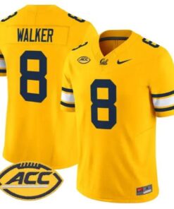 Rico Walker #8 Golden Bears Jersey 2026 Vapor Limited - All Stitched by My Store NCAA Football Jerseys