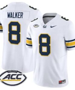 Rico Walker #8 Golden Bears Jersey 2026 Vapor Limited - All Stitched 8 Rico Walker #8 Golden Bears Jersey 2026 Vapor Limited - All Stitched by My Store NCAA Football Jerseys