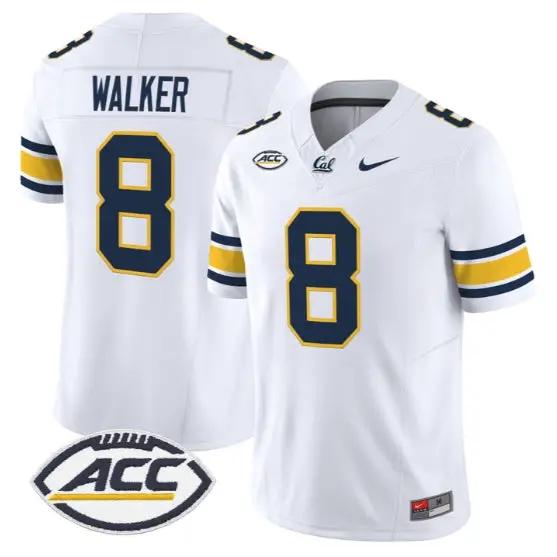 Rico Walker #8 Golden Bears Jersey 2026 Vapor Limited - All Stitched 4 Rico Walker #8 Golden Bears Jersey 2026 Vapor Limited - All Stitched by My Store NCAA Football Jerseys