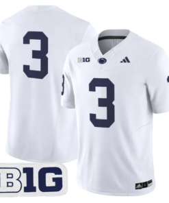 Rocco Becht Jersey #3 Penn State 2026 No Name on Back Limited Stitched 6 Rocco Becht Jersey #3 Penn State 2026 No Name on Back Limited Stitched by My Store NCAA Football Jerseys