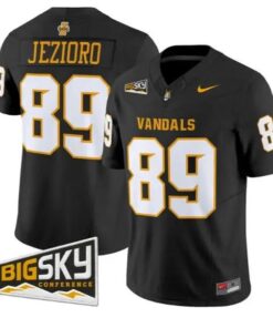 Ryan Jezioro #89 Idaho Vandals Jersey 2026 Vapor Limited All Stitched by My Store NCAA Football Jerseys