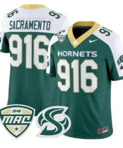 Sacramento Jersey #916 Sacramento State Hornets 2026 Vapor Stitched by My Store NCAA Football Jerseys